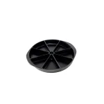 Nordic Ware 9.75 in. Cast Aluminum Scone and Cornbread Pan, Nonstick Black thumbnail 1