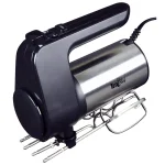 Total Chef 250-Watt 6-Speed Hand Mixer with Turbo Boost, Black/Silver thumbnail 1