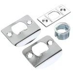 Baldwin Reserve Square Polished Chrome Universal Passage Door Lever thumbnail 4