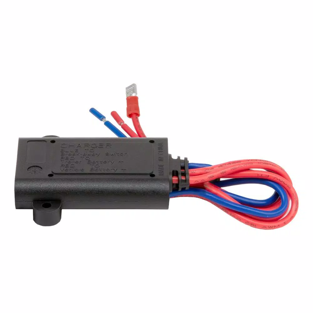 CURT Breakaway Battery Charger Compatible with CURT Soft-Trac 1 and Soft-Trac 2 Systems