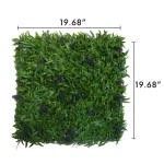 GreenSmart Decor Green Smart Dekor Artificial Acapulco Wall Panel, 19.68 in. x 19.68 in. (Set of 4) thumbnail 3