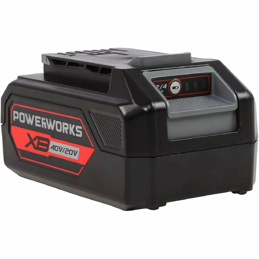 POWERWORKS XB 20V/40V Lithium-Ion Battery, 4.0 Ah/2.0 Ah