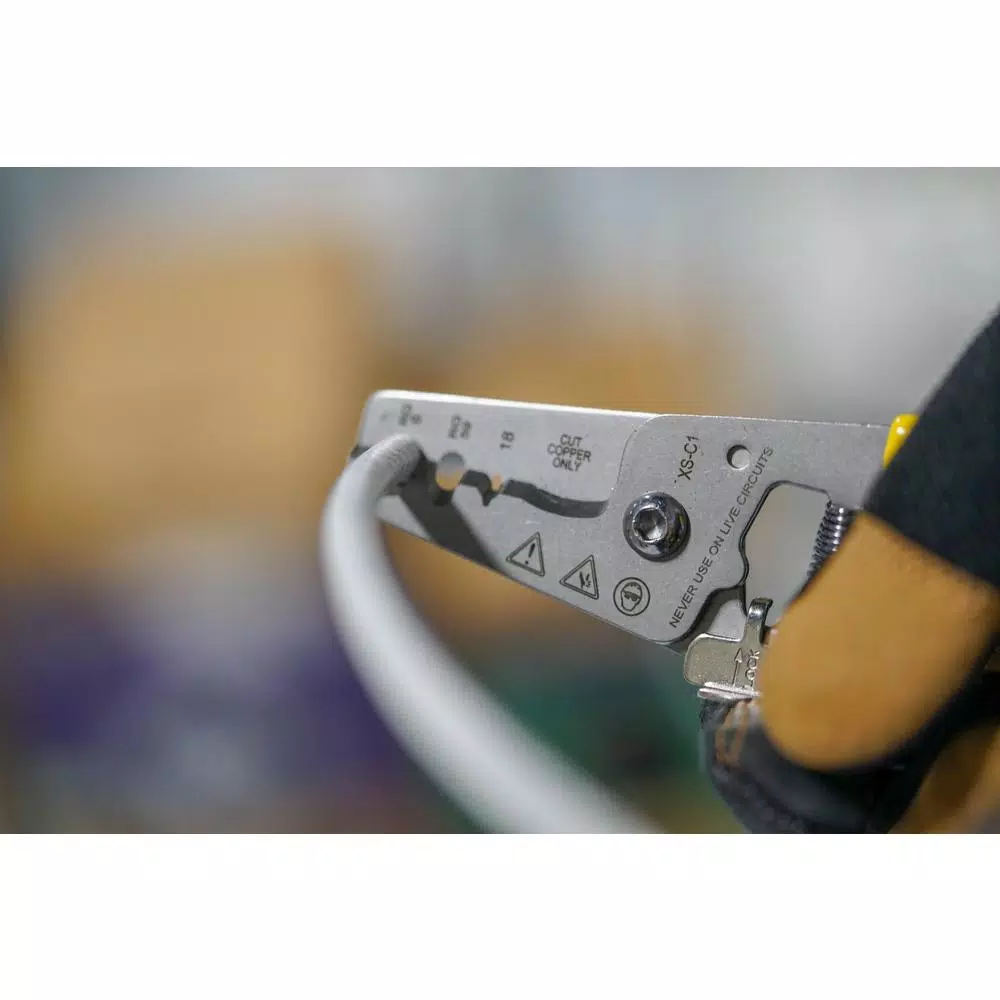 Southwire XS-C1 Stainless Steel Coax Cable Cutter and Stripper for RG59, RG6, and RG6Q