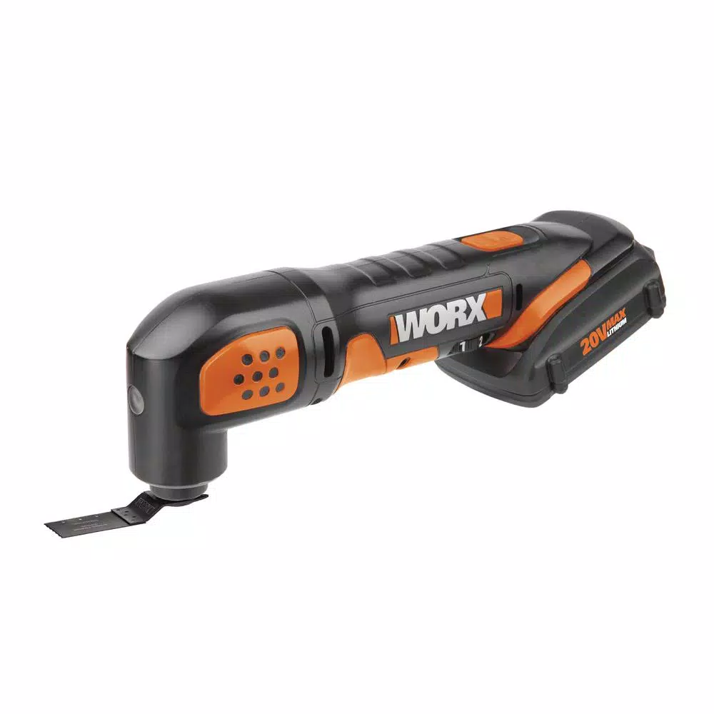 Worx 20V Cordless Oscillating Multi-Tool with Universal Fit System