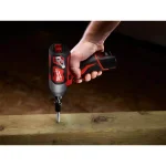 Milwaukee M12 12V Cordless 1/4 in. Hex Impact Driver Combo Kit with Free 3/8 in. Ratchet thumbnail 9