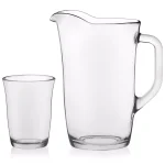 Libbey Cosmos 5-Piece Glass Entertaining Set with 61oz Pitcher and 4 Tumblers thumbnail 3