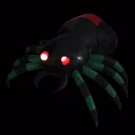 Northlight 3.5 ft. Inflatable Lighted Spider Halloween Outdoor Decoration with LED Lights thumbnail 1