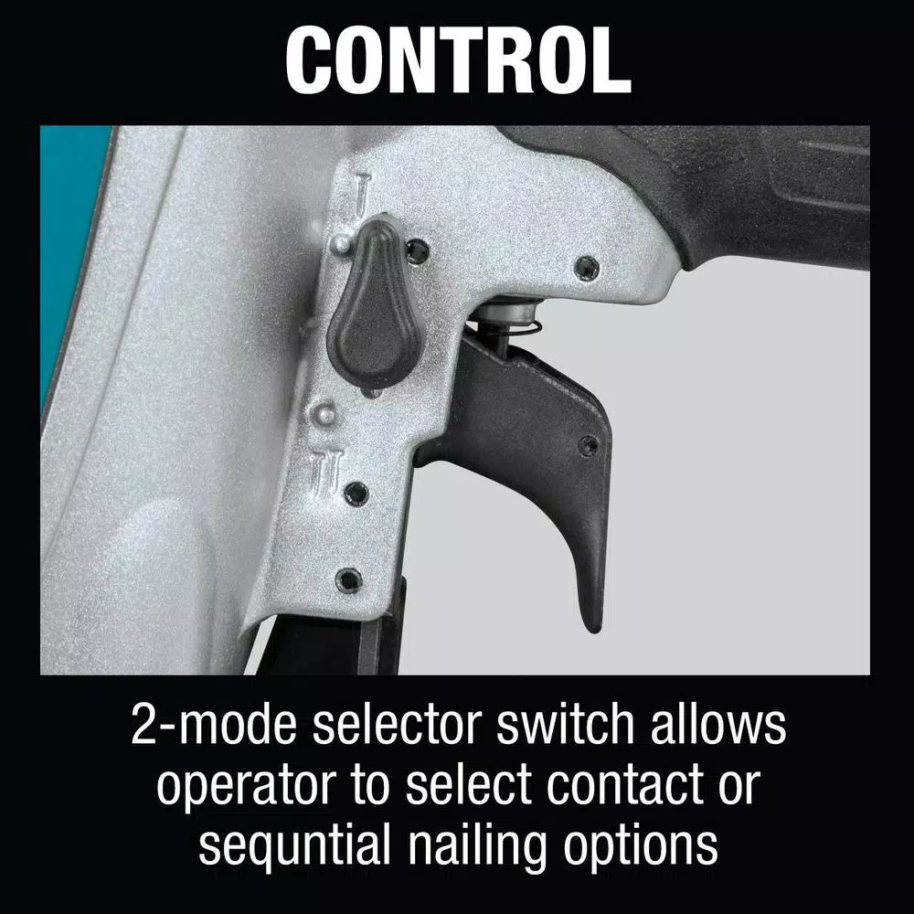 Makita 21° Pneumatic Full Round Head Framing Nailer, 3-1/2 in. Capacity