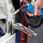 KNIPEX 10 in. Locking Pliers with Universal Jaw and Adjustment Screw thumbnail 6
