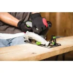 Genesis 7-1/4 in. 13 Amp Corded Circular Saw with Metal Lower Guard and Rip Guide thumbnail 5
