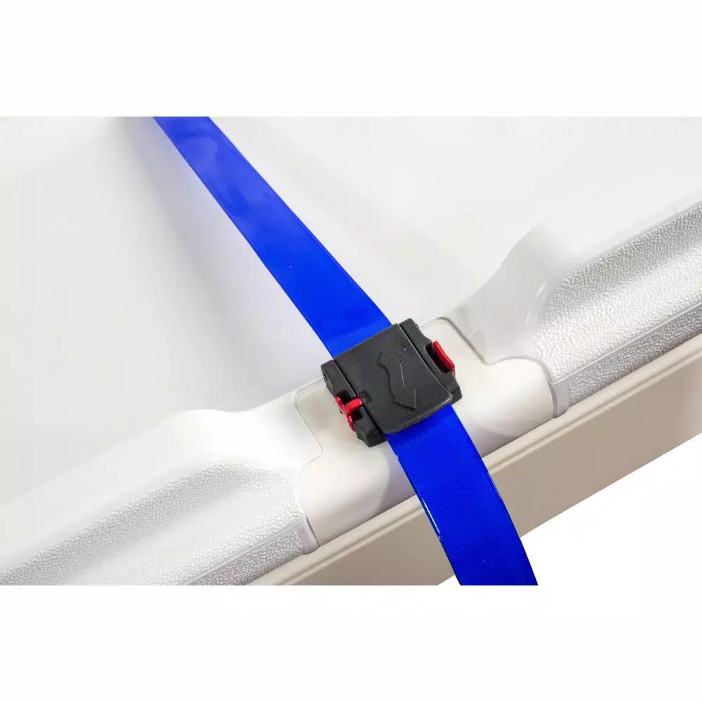 Foundations Horizontal Surface Mount Baby Changing Station with EZ Mount Backer Plate