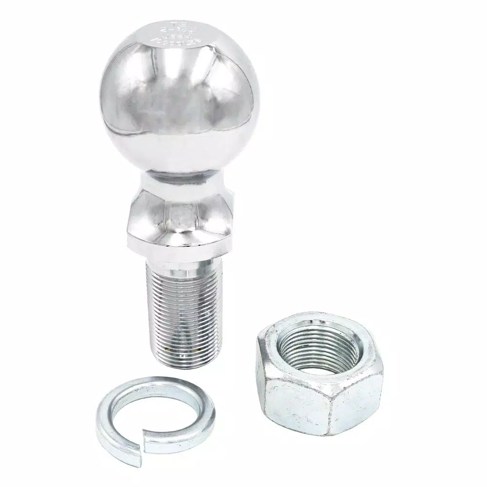 TowSmart 10,000 lb. Capacity Trailer Hitch Ball, 2-5/16 in. Ball Diameter, 1-1/4 in. Shank