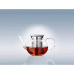 Villeroy & Boch Artesano 4-Cup Double Walled Glass Teapot with Removable Stainless Steel Strainer thumbnail 3