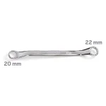 TEKTON 20 mm x 22 mm 45° Offset Double Box End Wrench thumbnail 2