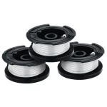 BLACK+DECKER 20V MAX Cordless 2-in-1 String Trimmer and Lawn Edger with Bonus 3-Pack Spools thumbnail 6