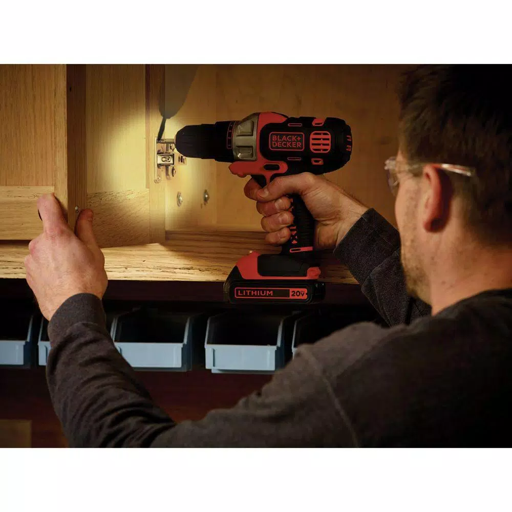 BLACK+DECKER 20V MAX Matrix Cordless Drill/Driver Kit with 1.5Ah Battery and Charger
