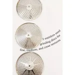 ExcelSteel Stainless Steel Food Mill with 3 Interchangeable Grinding Discs thumbnail 6