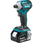 Makita 18V LXT Brushless 4-Speed Impact Driver Kit with ImpactXPS Socket Adapter and Bit Set thumbnail 11
