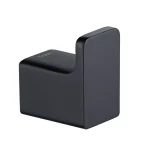 KRAUS Stelios Matte Black Solid Brass Robe and Towel Hook thumbnail 1