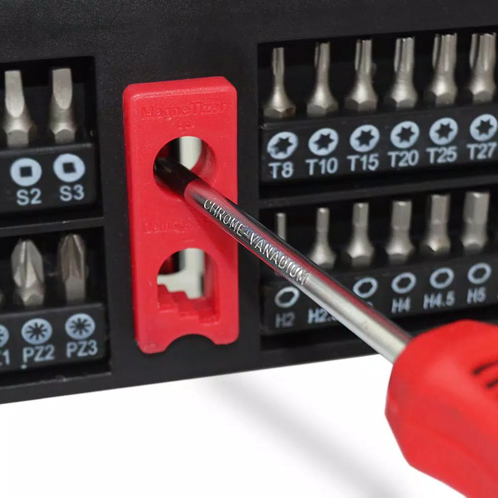 Best Value 51-Piece Screwdriver and Bit Set with Chrome Vanadium Steel Magnetic Tips