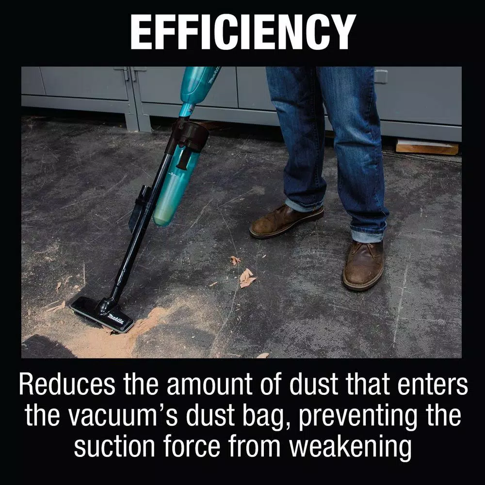 Makita White Cyclonic Vacuum Attachment for Makita 18V LXT and 12V Max CXT Vacuums