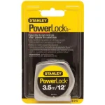 Stanley PowerLock 12 ft. x 1/2 in. Tape Measure, Metric/SAE Dual Scale with Cast-Metal Housing thumbnail 3