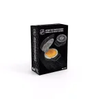Pangea Brands NHL Hockey Puck Waffle Maker, Black Electric Grille thumbnail 2