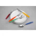 Fiesta Jamboree 20-Piece Flatware Set, Multi-Color 18/0 Stainless Steel, Service for 4 thumbnail 4