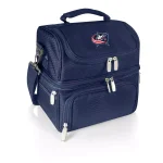 Picnic Time Pranzo Navy Columbus Blue Jackets Insulated Lunch Bag and Picnic Tote with Flatware Set thumbnail 1