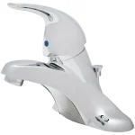 Moen Adler 4 in. Centerset Single-Handle Bathroom Faucet, Chrome (2-Pack) thumbnail 5