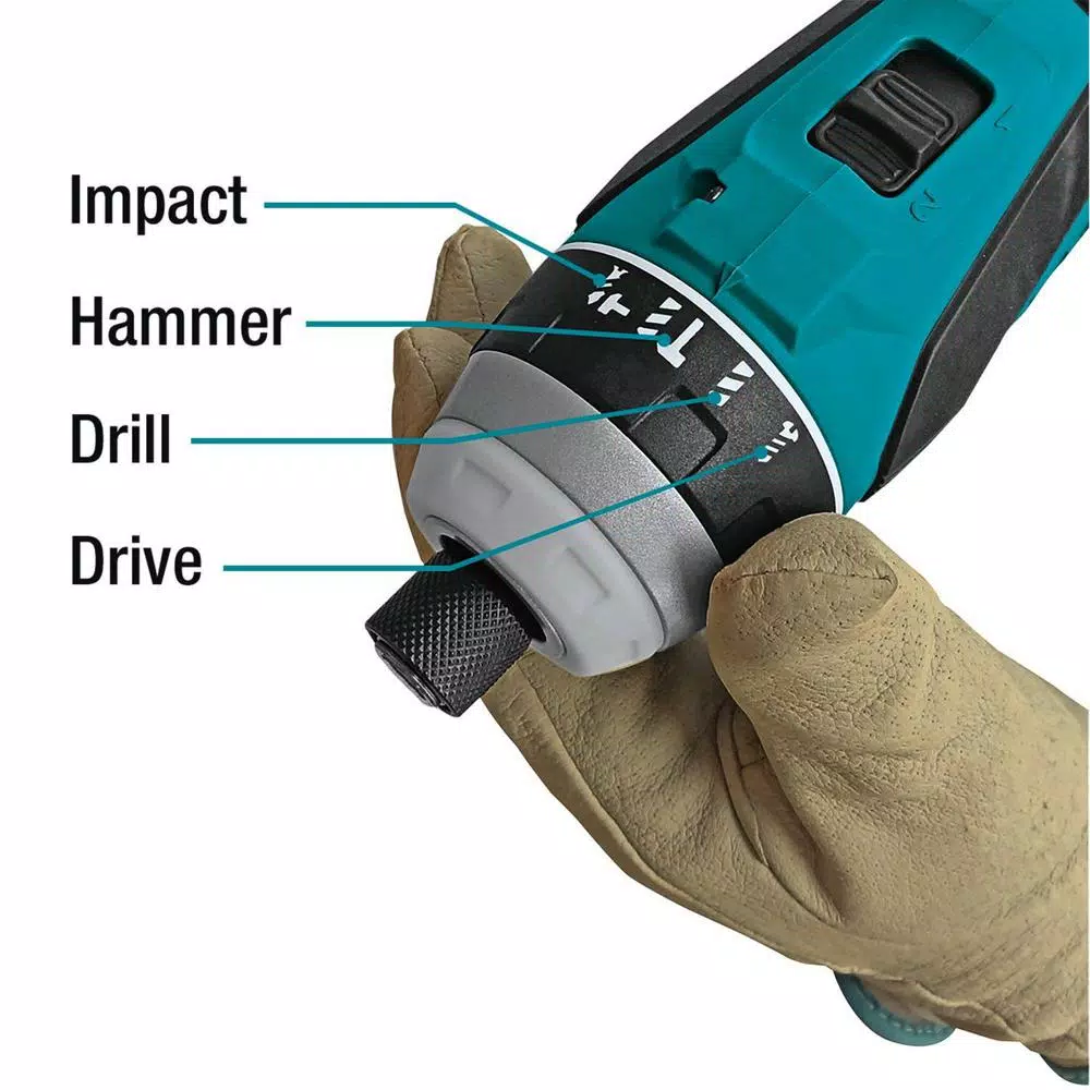 Makita 18V LXT Brushless 4-Function Hybrid Impact Hammer Driver Drill (Tool Only)