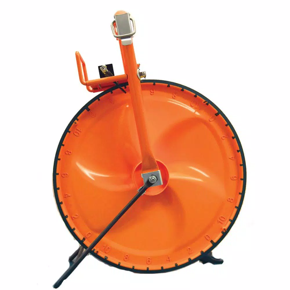 Keson 15.5 in. Professional Metal Measuring Wheel with 5-Digit Counter