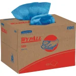 WYPALL X80 Blue Wipers Brag Box, 160-Count Heavy-Duty Cloth Towels thumbnail 1
