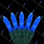 Wintergreen Lighting 48 in. x 72 in. 100-Light M5 Blue LED Net Light Set thumbnail 1