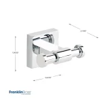 Franklin Brass Maxted 5-Piece Polished Chrome Bath Hardware Accessory Set thumbnail 11