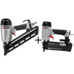 Porter-Cable 15-Gauge 2-1/2 in. Angled Finish Nailer Kit with Bonus 18-Gauge Brad Nailer Kit thumbnail 1