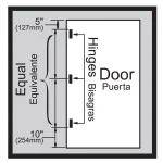 Everbilt 3-1/2 in. Square Corner Door Hinge, Satin Nickel, 24-Pack thumbnail 3