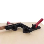 Milescraft 8-Piece Positioning Square and Fence Clamp Bundle for Woodworking Assembly thumbnail 2
