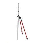 AdirPro Aluminum Red Leveling Rod Bipod for Barcode Leveling Rods thumbnail 1