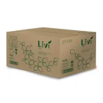 Unbranded LIVI VPG 2-Ply White Bath Tissue, 96 Rolls per Pack thumbnail 2