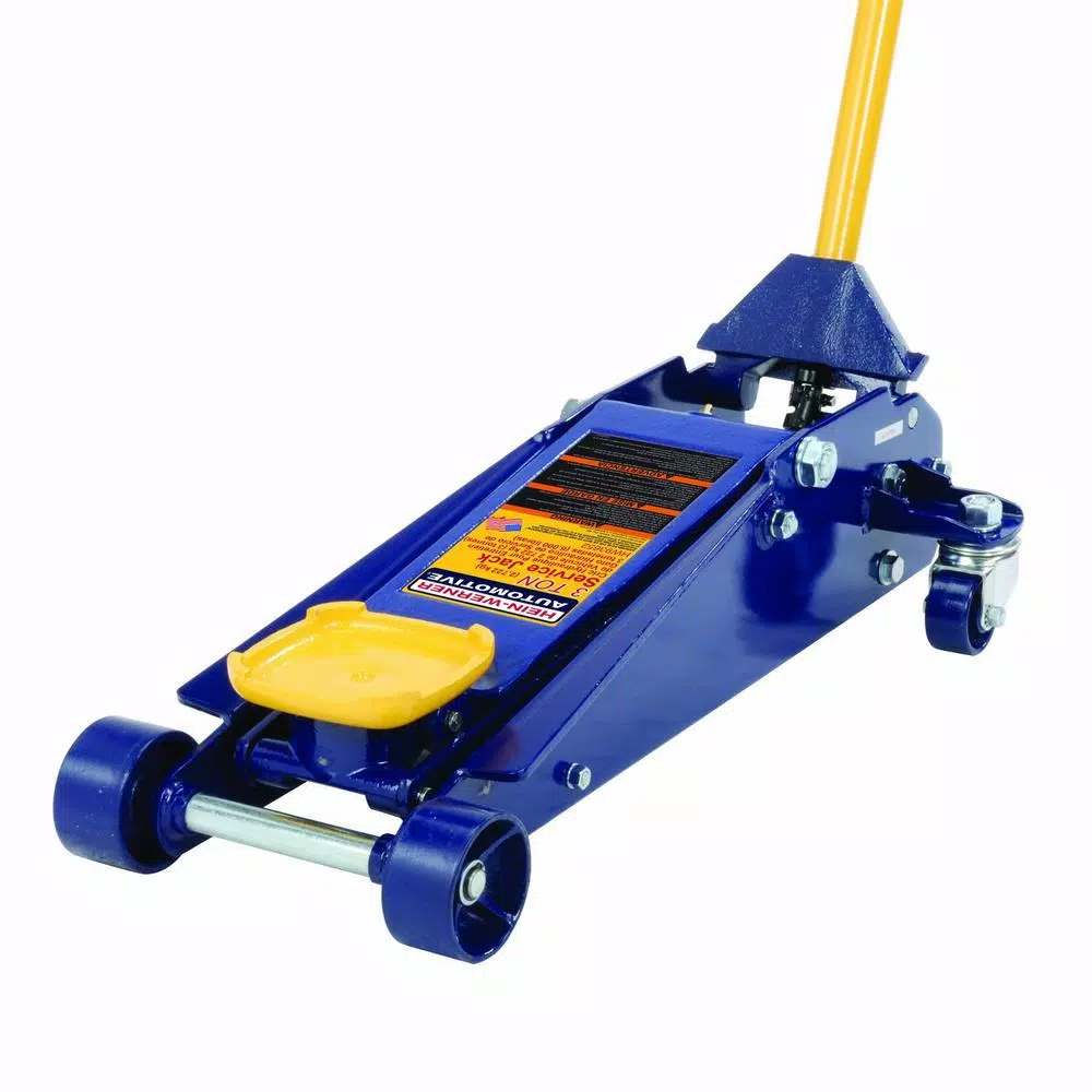 HEIN-WERNER Hein Werner HW93652W 3-Ton Heavy-Duty Steel Hydraulic Service Jack
