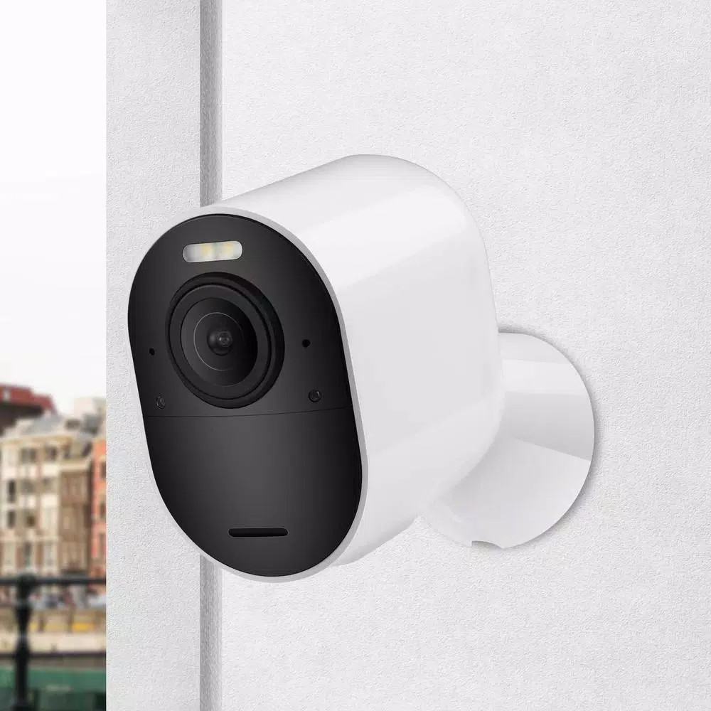 Wasserstein Magnetic Wall Mount for Arlo Ultra 2, Ultra, Pro 4, and Pro 3 Indoor/Outdoor (2-Pack, White)