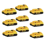 DEWALT 20V MAX Compact Lithium-Ion 2.0Ah Battery Pack (9-Pack) thumbnail 1