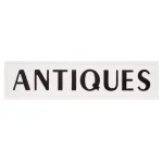 Pinnacle Rustic Antiques White Metal Wall Sign - 36.5 in. x 9.75 in. Farmhouse Tin Enamel Decor thumbnail 2