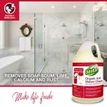 OdoBan Organic Acid Shower Cleaner, 1 Gallon - Hard Water & Soap Scum Remover thumbnail 3