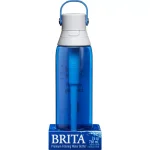 Brita Premium 26 oz. Sapphire Blue Filtering Water Bottle, BPA-Free with 1 Filter thumbnail 2