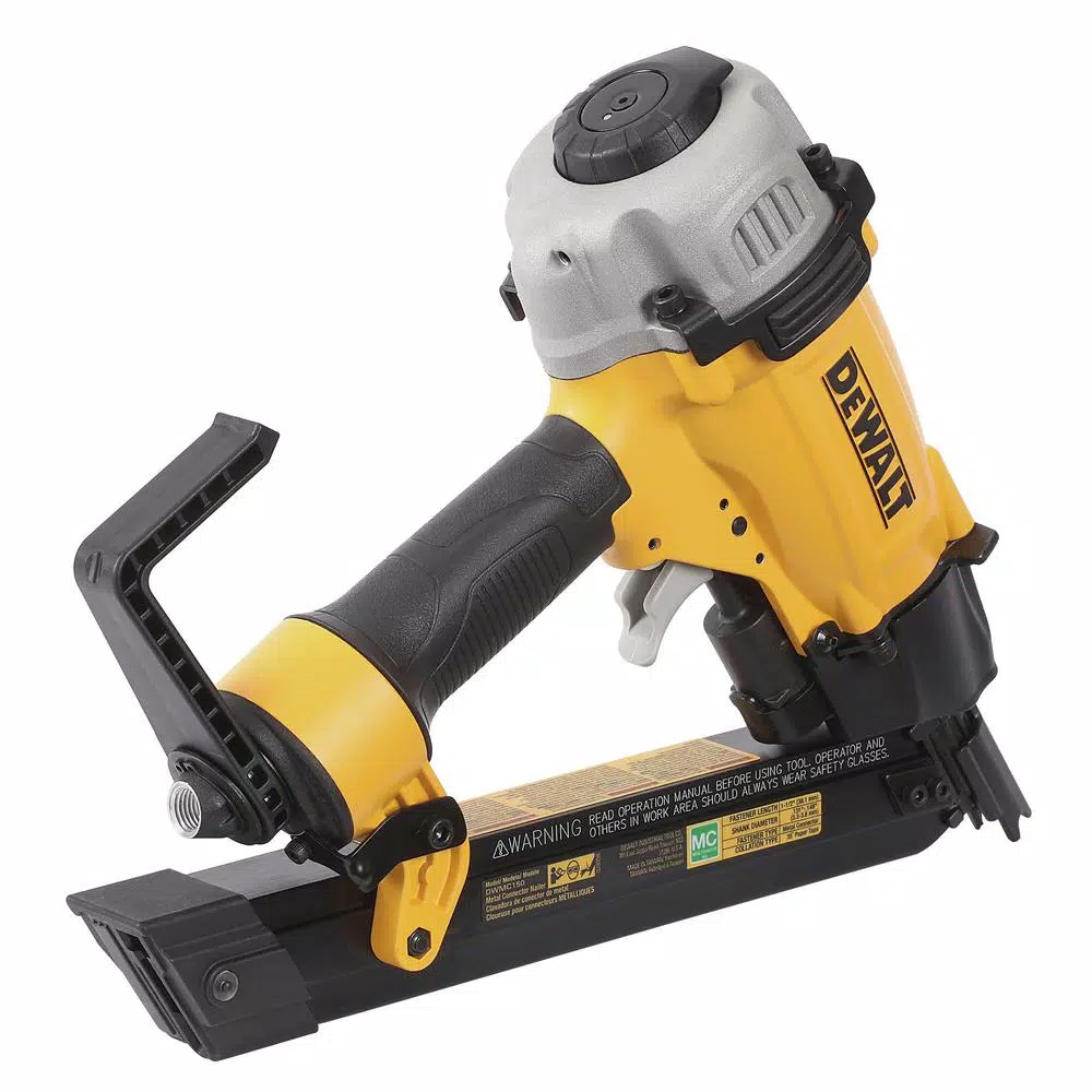 DEWALT 35-Degree Pneumatic Metal Connector Nailer, Compact Air Nailer for Tight Spaces