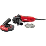 Hilti 4.5 in. Corded Angle Grinder, 7 Amp, 11500 RPM with Diamond Cup Wheel and Grinding Hood thumbnail 1