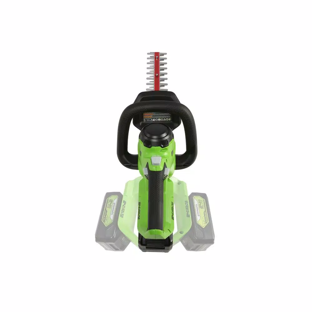 Greenworks 24V Cordless 22 in. Hedge Trimmer, Tool Only