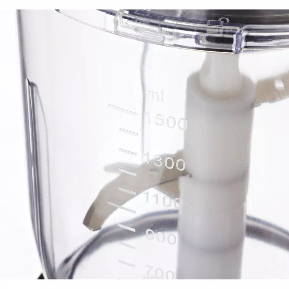 Brentwood Appliances 6.5-Cup 300-Watt Food Processor with 4-Blade Stainless Steel System, Silver